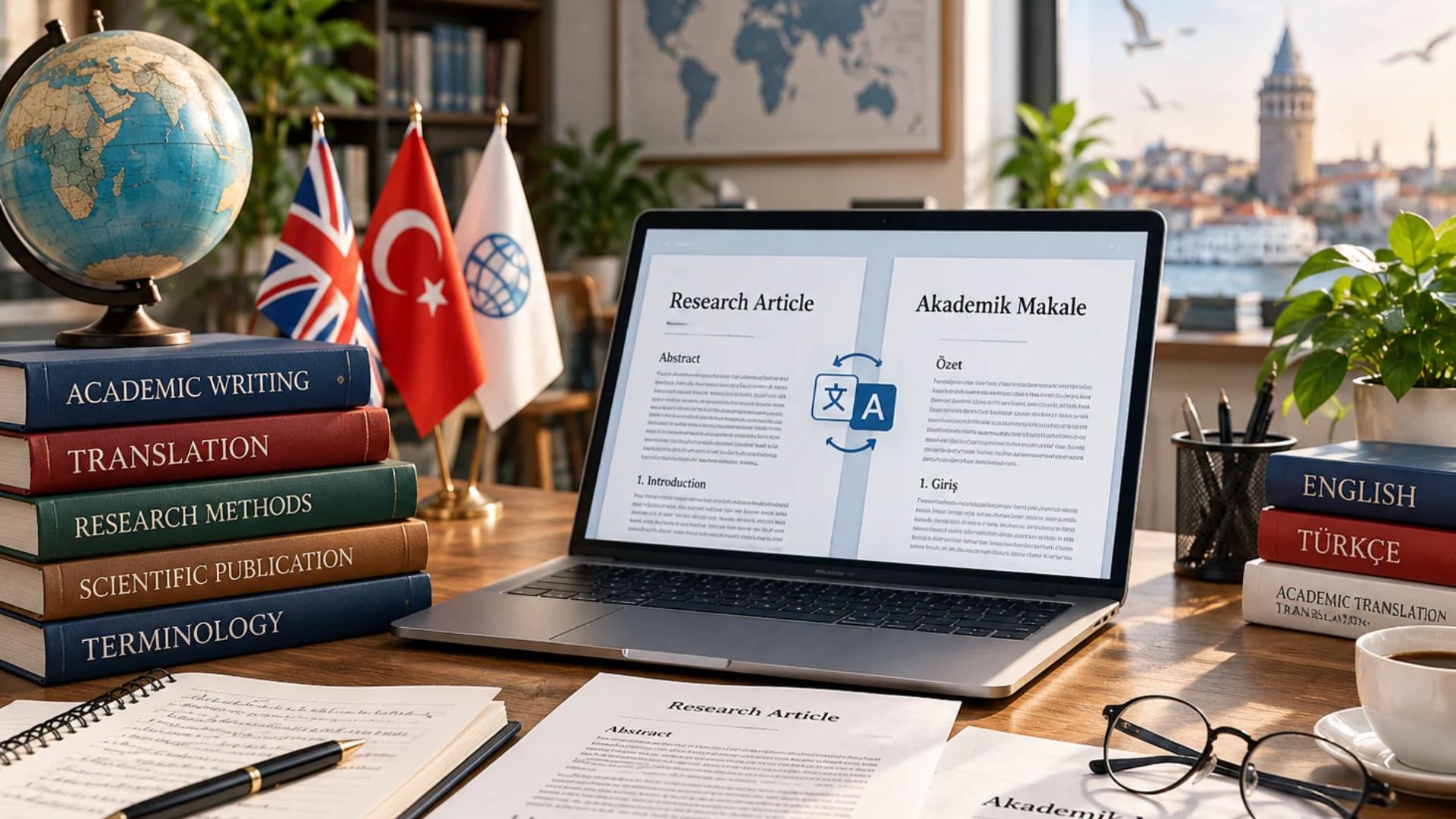 Akademik makale tercümesi nasıl yapılır? Akademik dil, terminoloji, redaksiyon ve çeviri sürecinde dikkat edilmesi gereken 10 önemli noktayı keşfedin.